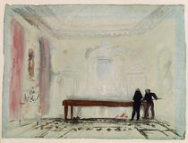 Billiard players at Petworth House by Joseph Mallord William Turner