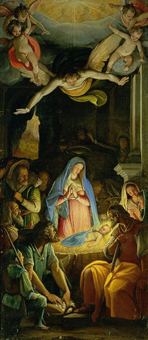 The Adoration of the Shepherds von Federico Zuccaro
