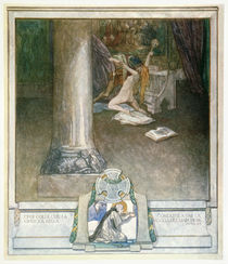 Illustration from Dante's 'Divine Comedy' von Franz von Bayros