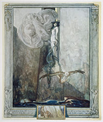 Illustration from Dante's 'Divine Comedy' von Franz von Bayros