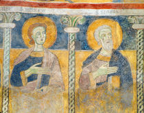 Detail of St. John the Evangelist and St. Simon by Italian School