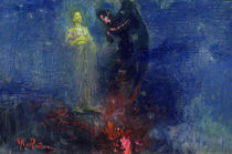 Get Thee Hence, Satan! by Ilya Efimovich Repin