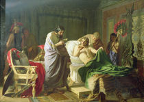 Confidence of Alexander the Great into his physician Philippos von Hendrik Siemiradzki