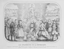 'Les Splendeurs de la Republique' von French School