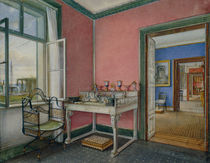 Writing cabinet of the crown princess in the Charlottenhof Palace by German School