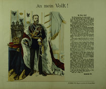 Copy of a declaration from Frederick III to his subjects von German School