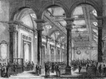 Interior of Lloyd's of London by English School