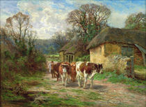By the Barn by Charles James Adams