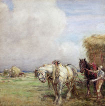 The Hay Wagon by Nathaniel Hughes John Baird