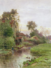 The Mill Stream von James George Bingley