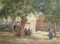 The Market Square by William Kay Blacklock
