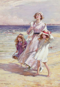 A Breezy Day at the Seaside von William Kay Blacklock