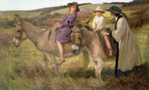The Donkey Ride, 1912 von George Edmund Butler