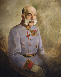 Franz Joseph I of Austria, c.1916 by Vienna Nedomansky Studio