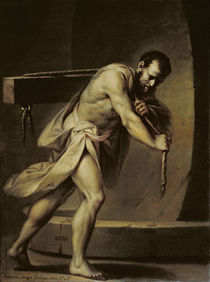 Samson in the treadmill, 1754 von Giacomo Zampa