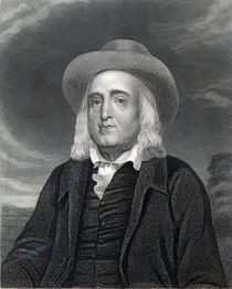 Jeremy Bentham from 'Gallery of Portraits' von English School