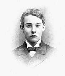 Lord Alfred Douglas, at the age of Twenty-One by English Photographer