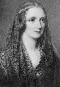 Mary Shelley, an idealised portrait created after her death von Reginald Easton