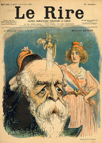 Caricature of Henri Brisson by Charles Leandre