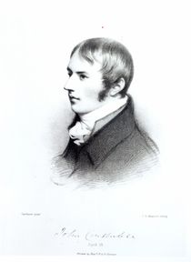 John Constable, aged 20, engraved by Thomas Herbert Maguire von Daniel Gardner