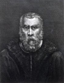 Tintoretto, engraved by Delaistre by Jacopo Robusti Tintoretto