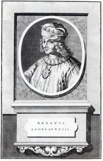 Rene d' Anjou, King of Naples von Italian School
