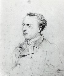 Emmanuel Chabrier aged 20, 1861 von James Jacques Joseph Tissot