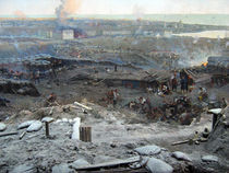 The Siege of Sevastopol Panorama von Franz Roubaud