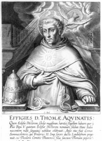 St. Thomas Aquinas von Cornelis Boel