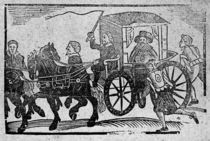 A nobleman in his carriage von English School