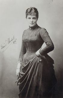 Lady Randolph Churchill by English Photographer