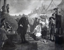 Dr. Johnson doing penance in the market place of Uttoxeter by Eyre Crowe