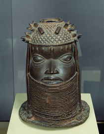 Commemorative Oba Head, late 18thc early 19thc von Benin