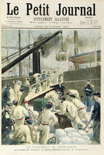 Front page of the illustrated supplement of 'Le Petit Journal' by Fortune Louis Meaulle