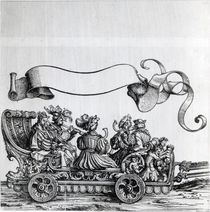 Scene from Maximilian's Triumphal Procession von Hans Burgkmair