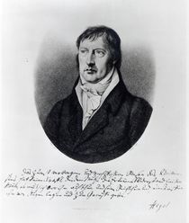 Georg Wilhelm Friedrich Hegel von Johann Christian Xeller
