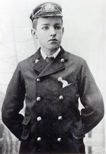 Ernest Shackleton, aged 16 von English Photographer