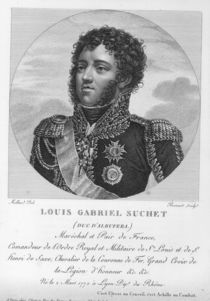 Louis-Gabriel Suchet Duke of Albufera and Marshal of France by French School