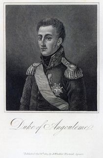 Louis-Antoine de Bourbon Duke of Angouleme von English School