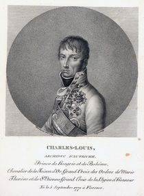 Archduke Charles of Austria von French School