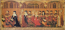 Jean I Jouvenel des Ursins with his wife by French School