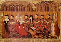 The children of Jean I Jouvenel des Ursins and his wife by French School