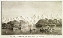Le Port des Francais, Alaska von Lieutenant Blondela