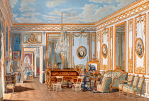 The Study of the Empress Eugenie at Saint-Cloud by Fortune de Fournier