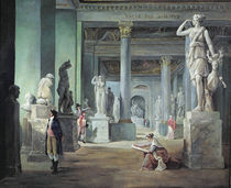 The Salle des Saisons at the Louvre by Hubert Robert