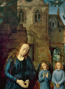 Christ Child Adored by Angels von Hugo van der Goes