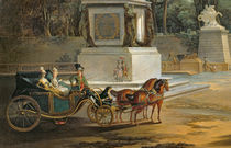 The Entrance to the Tuileries from the Place Louis XV in Paris by Jacques Philippe Joseph de Saint-Quentin