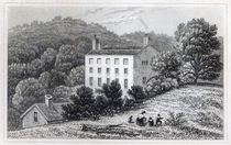 Quebec House, the birthplace of General Wolfe by English School