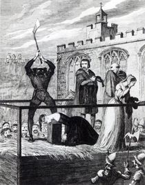 The Execution of Lady Jane Grey by George Cruikshank