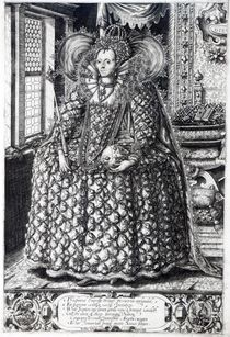 Portrait of Queen Elizabeth I von William Rogers